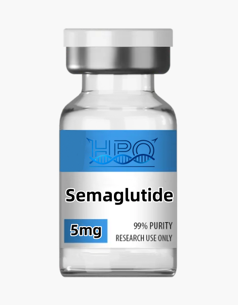 Semaglutide 5mg research peptide vial for laboratory testing